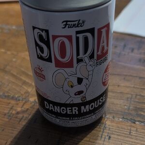 Funko Soda Figure - White and Black Danger Mouse
